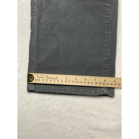 Calvin Klein Jeans Womens Straight Gray Corduroy Stretch Size 12 - Picture 10 of 15